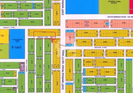 4080 St 15 Sun Face Hieghted & Clear Land PLOT F-14/1