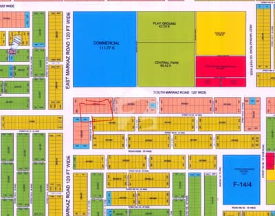 50*90 Developed Plot Top Location Sun facing INVESTOR RATE IN F-14/4