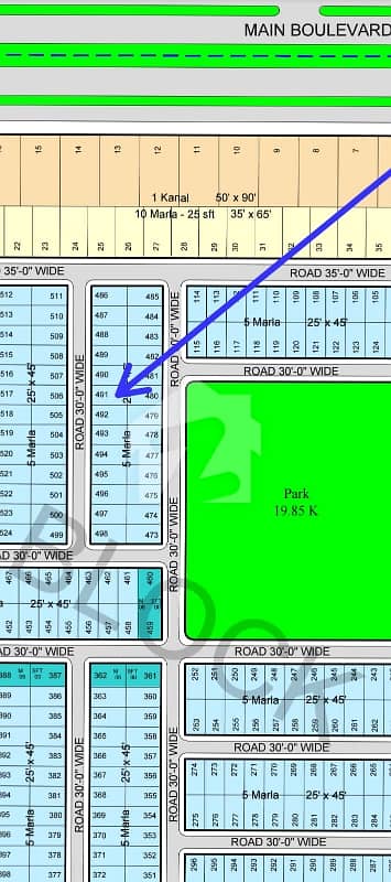 5 Marla Residencial plot available for sale in Haider Block Plot No. 491