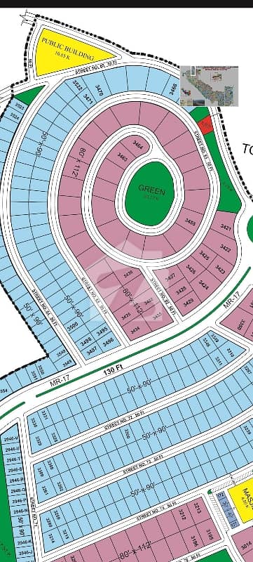 B-17 G Block 2 Kanal Plot available  with reasonable price