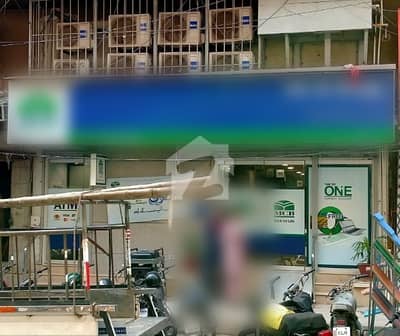 Double Shutter Shop Rented To MCB Bank For Sale
