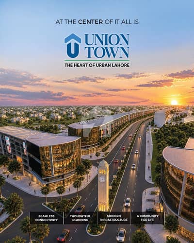 2.66 Marla Commercial Plot For Sale In Union Town, On Abdul Satter Edhi Road, Nearby Etihad Town, Lahore