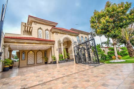 24 MARLA SPANISH DESIGN BUNGALOW FOR SALE WITH BASEMENT NEAR McDonald IN DHA PHASE 8
