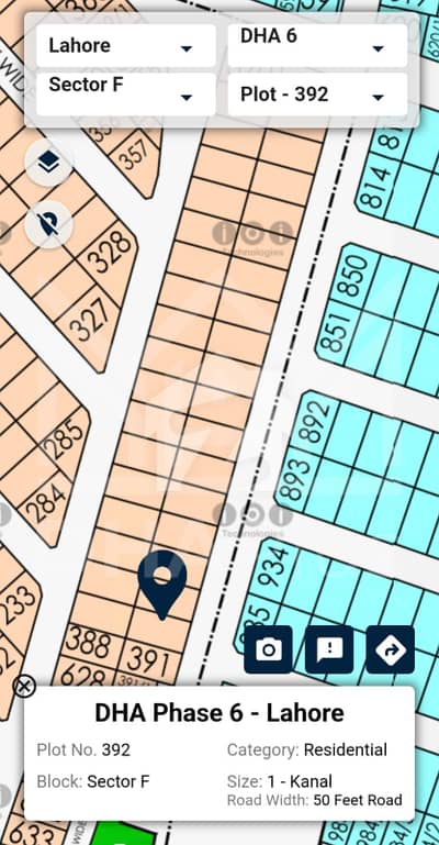 20 Marla Plot For Sale In DHA Phase 6 Build Your Dream Home