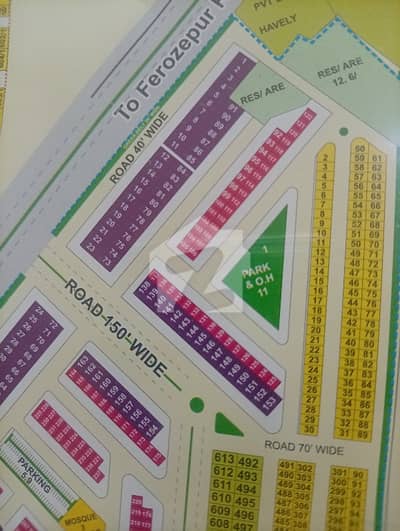 DHA Rahbar Sector-4 block Q best option available away from drain All dues clear and possession plot