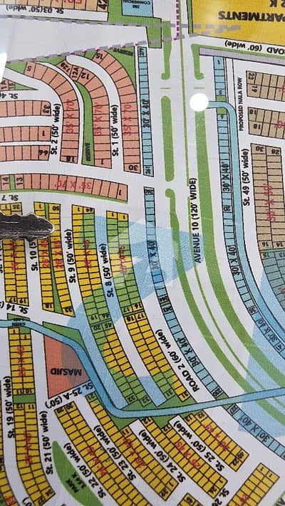 5 Marla Plot For Sale Bahria Enclave
