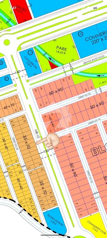 10 Marla MDR Plot Block C Faisal Hills For Sale
