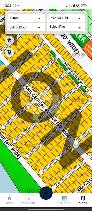300 yard Sahil Residential Plot Prime location