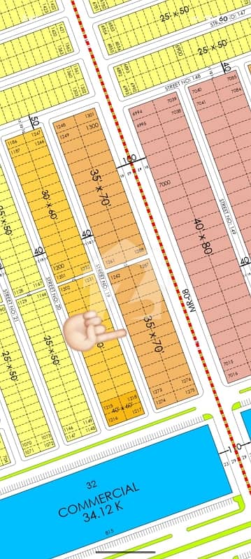 10 Marla Plot For Sale Faisal Hills BLock C