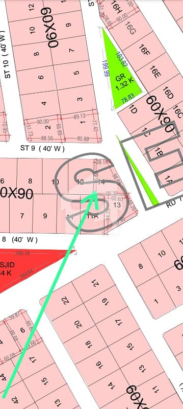 Prime 1 Kanal Corner Plot for Sale Perfect Location to Build Your Dream Home