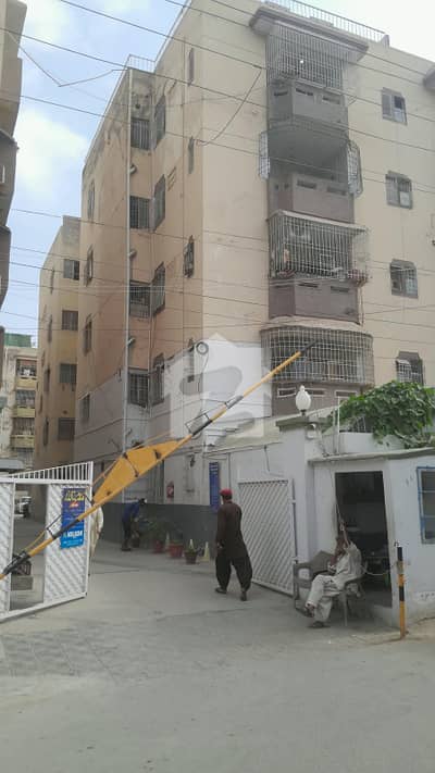3 Bed DD Ground Floor Flat with Extra Land For Sale Asaish Apartments, Block 16, Gulistan-e-Johar, Karachi