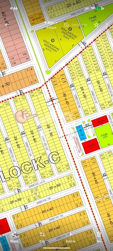 5 Marla MDR Back Plot Block C Faisal Hills For Sale