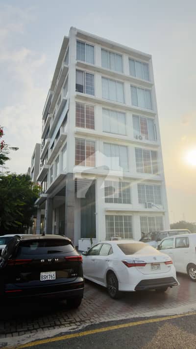 4 Marla Corner 70ft Road Facing Park Commerical Building For Sale in DHA Ph 6 Near By PKLI Hospital Rent Income Per Month 5 Lac . . . .