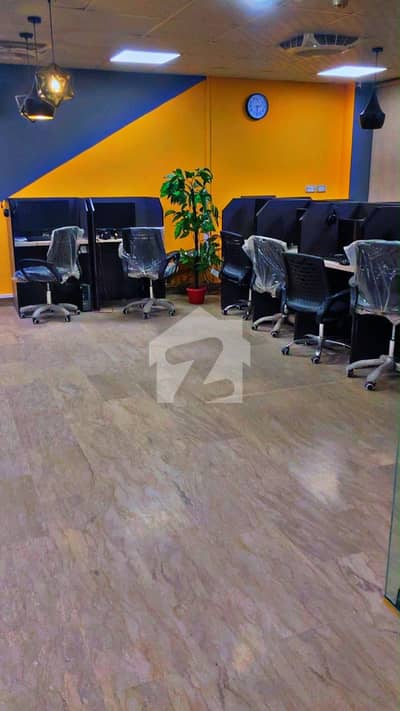 Furnished Office for Rent on Main College Road Near Johar Town, Lahore