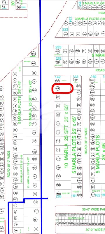 10 Marla plot for sale in Bilal block 10 Marla plot for sale in Bilal block