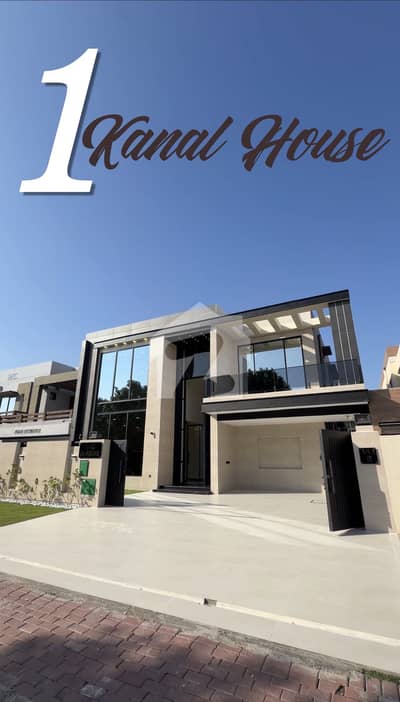 One Kanal Brand New Modern Design Luxury Home For Sale In Jasmine Block Bahria Town Lahore