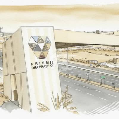 1 Kanal Plot For Sale In Dha Phase 9 Prism Lahore