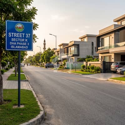 Prime 5 Marla Plot in Sector K, DHA Phase 3 Build Your Dream Home Today!