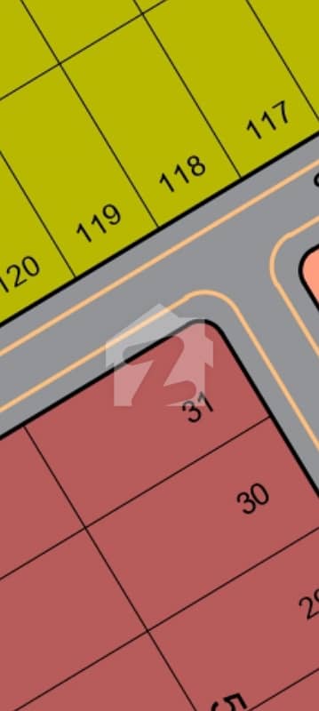 1 Kanal Corner Plot for Sale in I Block Precinct 3, Kohistan Enclave Prime Location, Wah Cantt