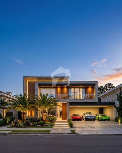 One Kanal Sami furnished Modern House For Sale In DHA Phase 6 near To golf Raya