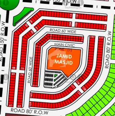 zone1 8 Marla commercial plot for sale