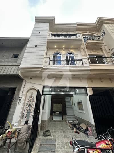 BRAND NEW THREE MARLA SAPINISH HOUSE FOR SALE IN MARGHZAR COLONY