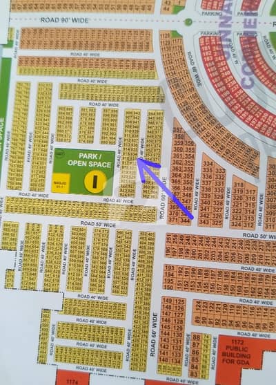 5 Marla Plot Available For Sale In Royal Palm City Gujranwala
