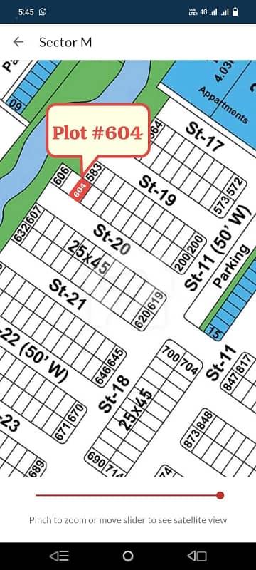M Block 5 Marla Plot For Sale