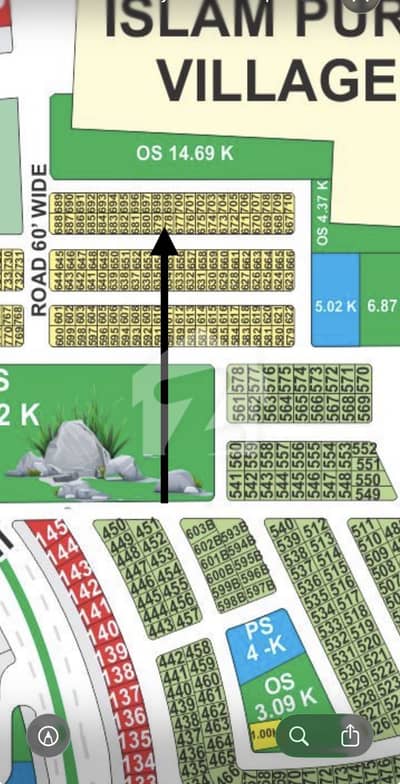 5 Marla Plot Bb Block