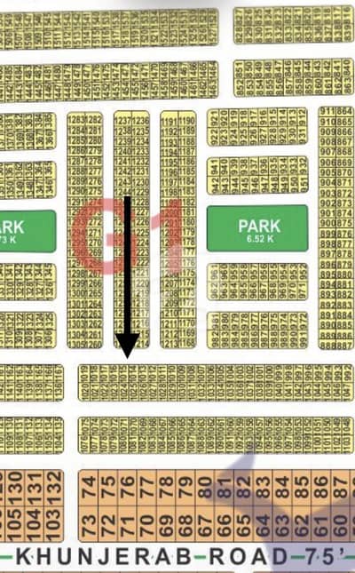 5 Marla Plot G1 Block Lda City Jinnah Sector