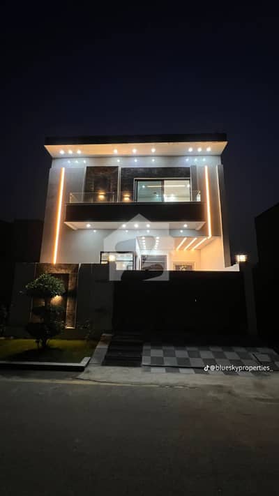 5 Marla Brand New Modern Style House For Sale In AL Hafeez Garden Phase 2 Opposite To Sozo Water Park Main Canal Road Lahore