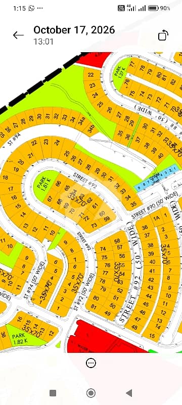 DHA Phase 3 Sector B Residential Plot Available For Sale