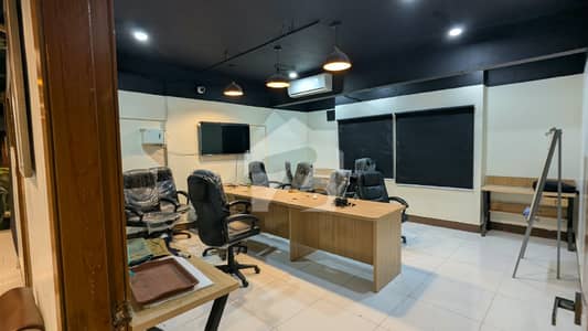 SILENT COMMERCIAL OFFICE SPACE AVAILABLE FOR RENT GULSHAN-E-IQBAL BLOCK 5