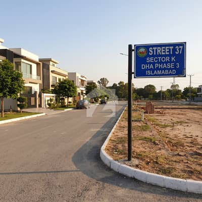 Prime Location 5 Marla Plot in Sector K, DHA Phase 3 Ready to Build!