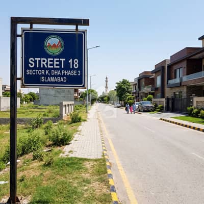 Build Your Dream Home: Developed 8 Marla Plot In Sector K, DHA Phase 3 Unbeatable Value!