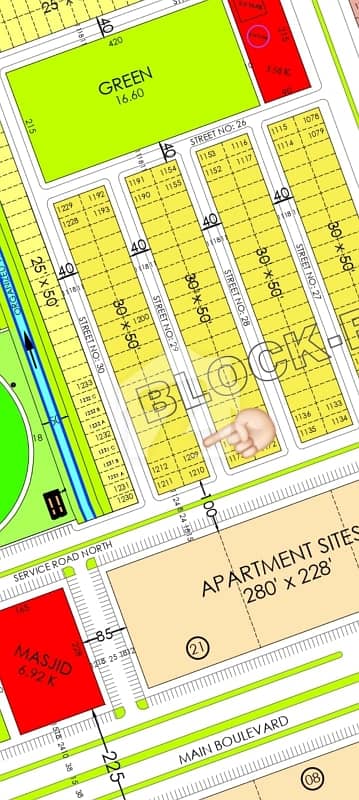 30*50 Pair Plot Block B Faisal Hills For Sale