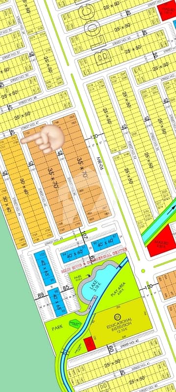 8 Marla Solid Sun Face Plot Block B Faisal Hills For Sale