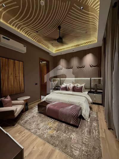 10 Marla Ultra Luxury Furnished House Available For Rent In Sector C Bahria Town Lahore
