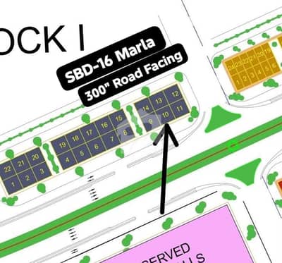 SBD-4 MARLA TRIPLE PLOTS AVAILABLE TOTAL 12 MARLA