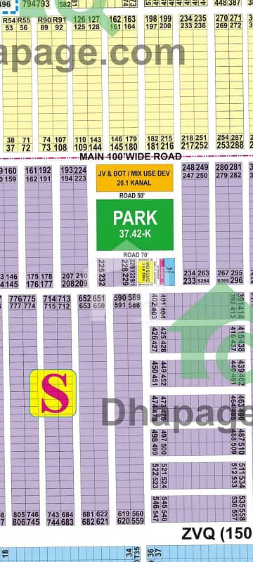 Phase 7 Hot location near park musjid 70 feet road Phase 7 Hot location near park musjid 70 feet road