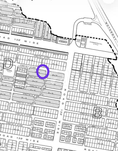 TOP MOST LOCATION CORNER PLOT AT BLOCK -D (AWT)