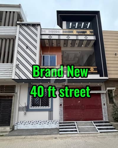 Saadi Garden - Block 5 120 Square Yards House Up For sale Brand New+ Best Quality+40 ft street fasing