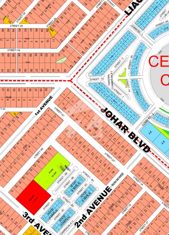 1 Kanal Top Heighted location plot 1 Kanal Top Heighted location plot