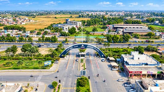 A Residential Plot For Sale In A1 Block Central Park Lahore