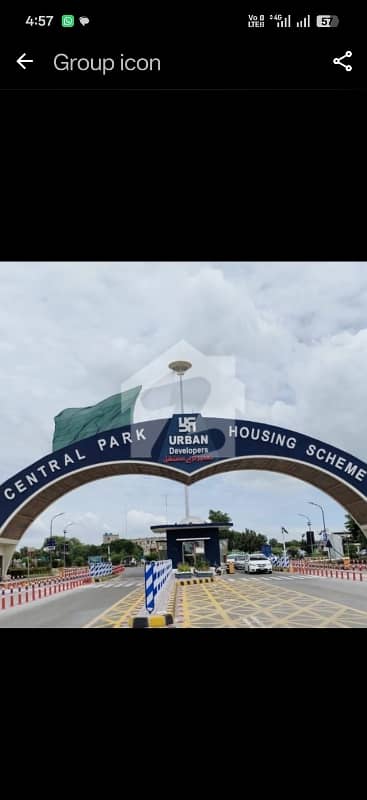 10 Marla Plot Available For Sale In Central Park 10 Marla Plot Available For Sale In Central Park