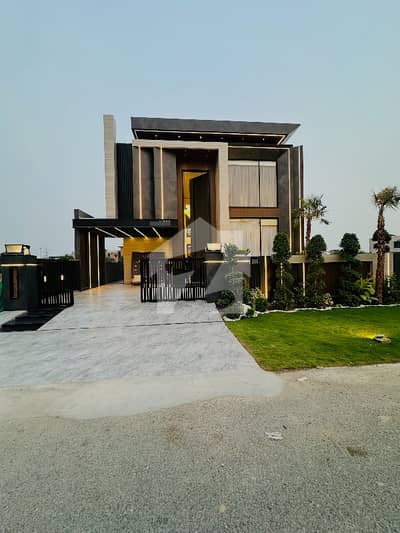 One Kanal Brand New Luxury Modern Design Fully Furnished House Available For Rent In DHA Phase 6 Hot Location 20 Kv Solar Install