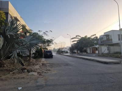 100 Sq. Yards Commercial Plot Available For Sale On Tipu Commercial, Lane 2, Phase 8 DHA, Karachi