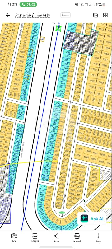10 Marla Plot For Sale At F1 Block
