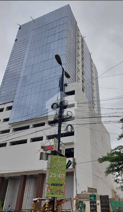 بہادر آباد گلشنِ اقبال ٹاؤن,کراچی میں 4 مرلہ Studio دفتر 4.0 کروڑ میں برائے فروخت۔