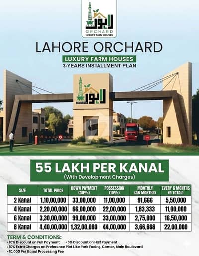 واہگہ لاہور میں 1 کنال زرعی زمین 55.0 لاکھ میں برائے فروخت۔ واہگہ لاہور میں 1 کنال زرعی زمین 55.0 لاکھ میں برائے فروخت۔
